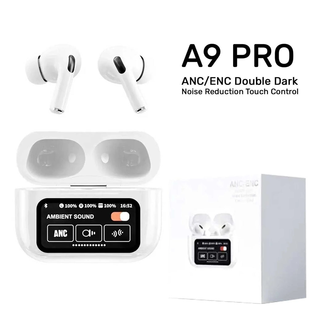 A9   Airpods   Pro   ANC/ENC   Touch   Screen   Wireless   Earbuds